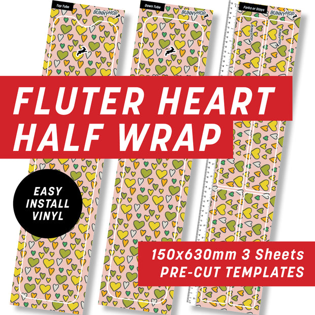 Flutter Heart Half Wrap Kit