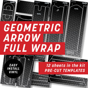 Geometric Arrow Maze Full Wrap Kit