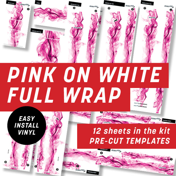 Pink Flame Full Wrap Kit
