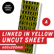 Cycology Linked In Yellow Uncut Sheet
