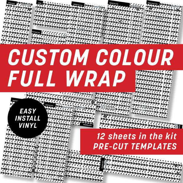 Custom Colour Full Wrap Kit