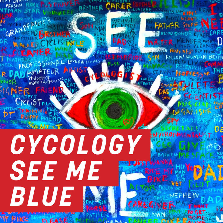 Cycology See Me Blue Uncut Sheet