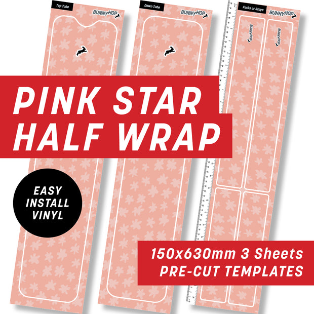 Pink Star Half Wrap Kit