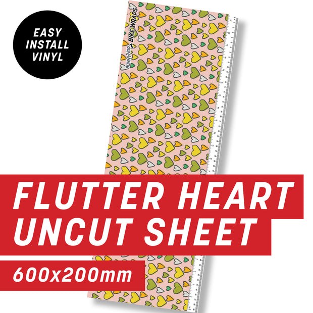 Flutter Heart Uncut Sheet