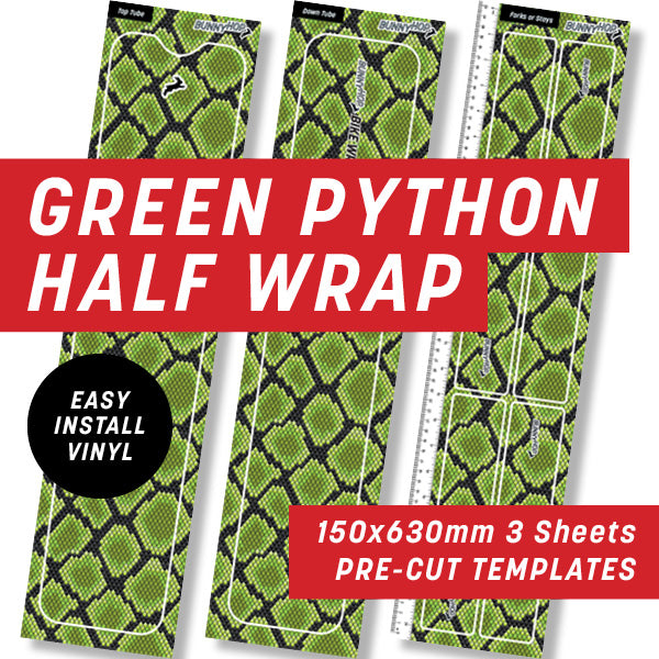 Pyhon Wraps Green Python Half Wrap Kit – KYSO Wraps