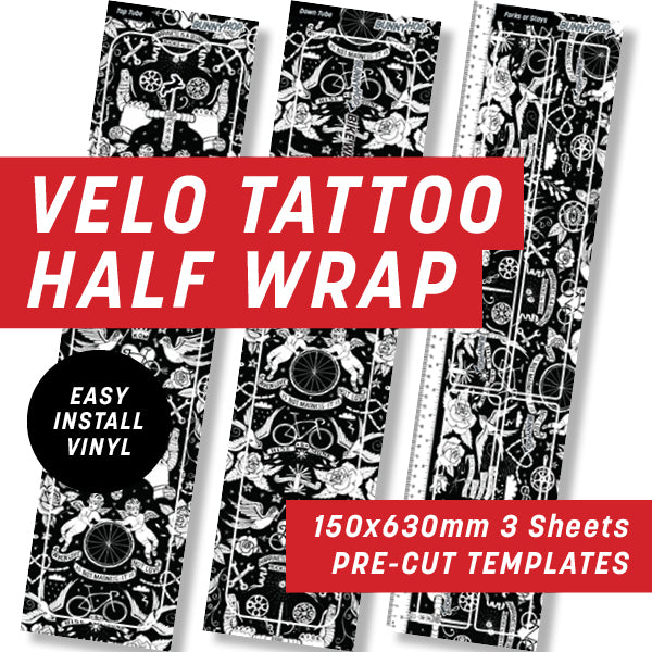 Cycology Velo Tattoo Half Wrap Kit