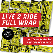 Cycology Live 2 Ride Full Wrap Kit