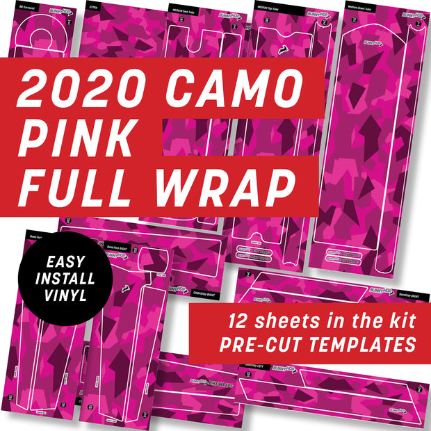 2020 Camo Pink Full Wrap Kit