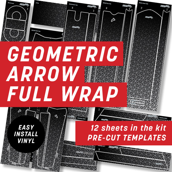 Geometric Arrow Maze Full Wrap Kit