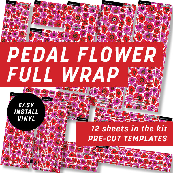 Cycology Pedal Flower Full Wrap Kit – KYSO Wraps