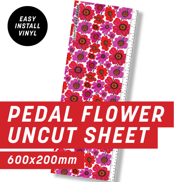 Cycology Pedal Flower Uncut Sheet