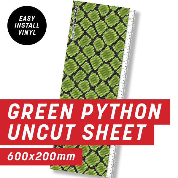 Green Python Uncut Sheet