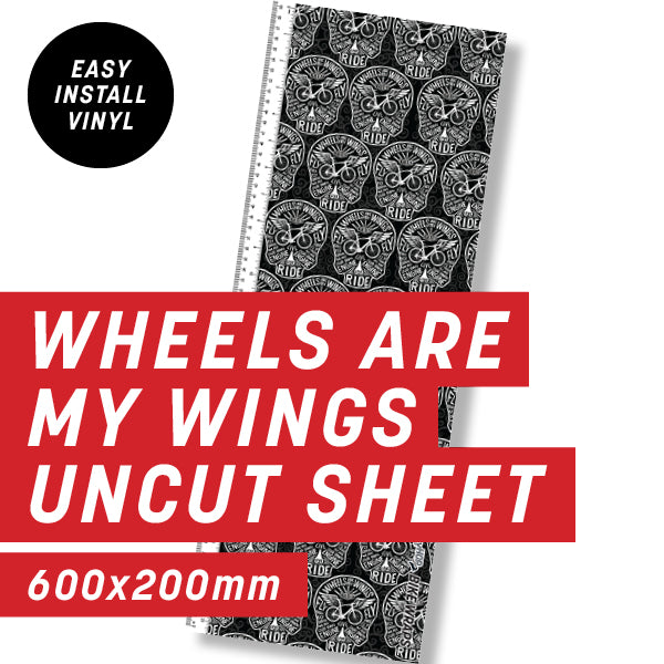 Cycology Wheels are my Wings Uncut Sheet