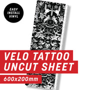 Cycology Velo Tattoo Uncut Sheet
