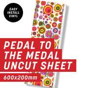 Cycology Pedal to the Medal Uncut Sheet