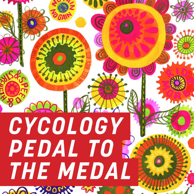 Cycology Pedal to the Medal Uncut Sheet