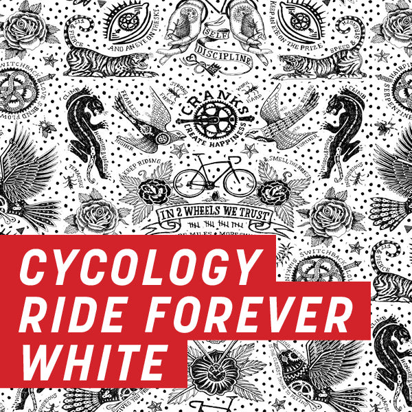 Cycology Ride forever White Full Wrap Kit