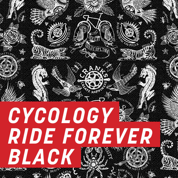 Cycology Ride forever Black Full Wrap Kit