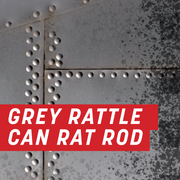 Grey Rattle Can Rat Rod Full Wrap Kit