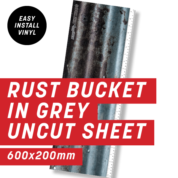 Rust Bucket in Grey Uncut Sheet