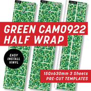 Green CAMO922 Half Wrap Kit