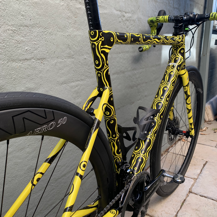 Cycology Linked In Yellow Full Wrap Kit