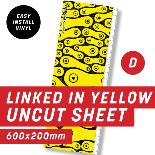 Cycology Linked In Yellow Uncut Sheet