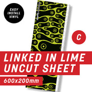 Cycology Linked In Lime Uncut Sheet