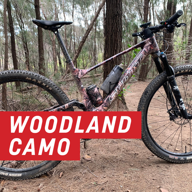 Woodland Camo Full Wrap Kit
