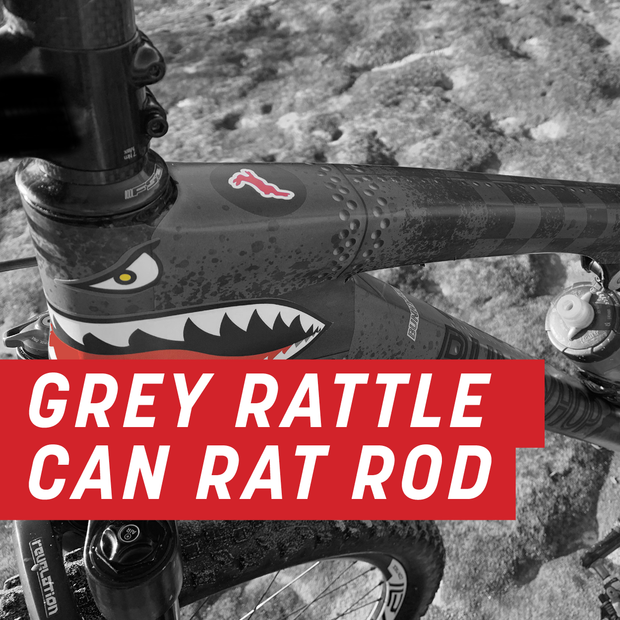 Grey Rattle Can Rat Rod Full Wrap Kit