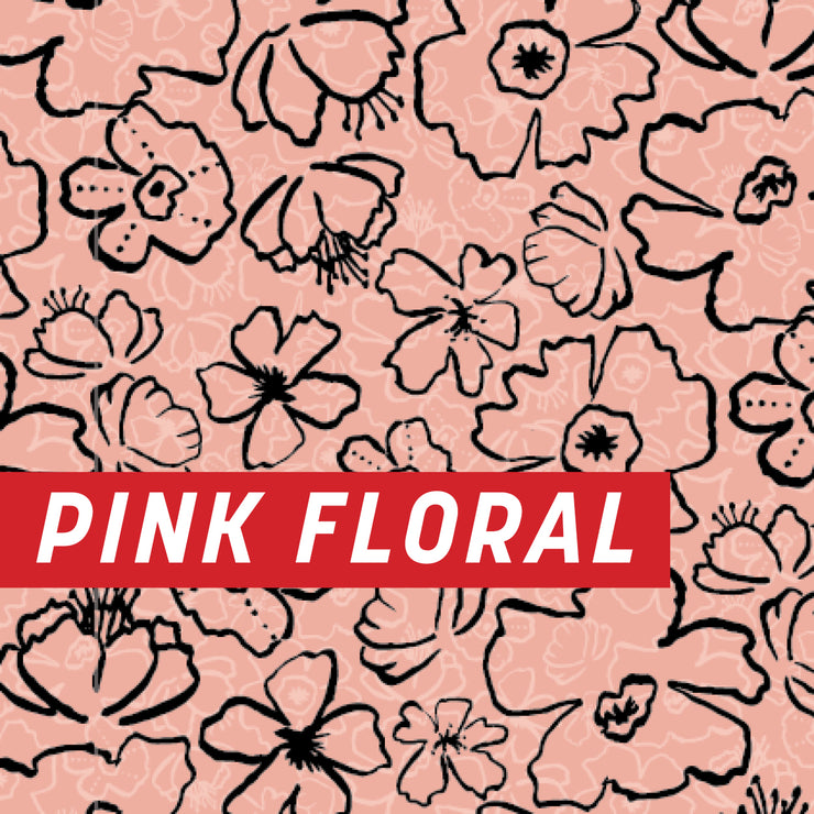 Pink Floral Full Wrap Kit