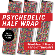 Psychedelic Half Wrap Kit