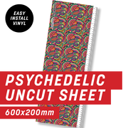 Psychedelic Uncut Sheet