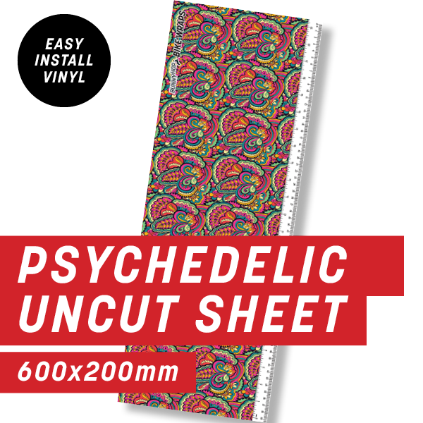 Psychedelic Uncut Sheet
