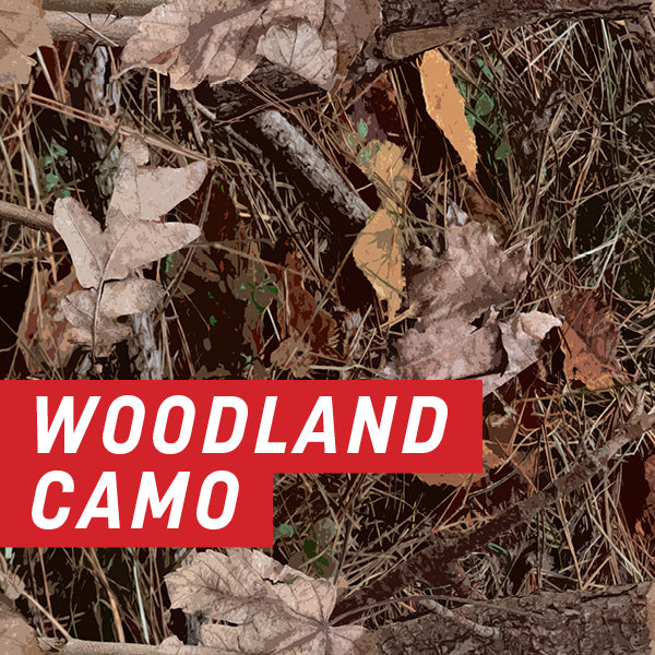 Woodland Camo Uncut Sheet